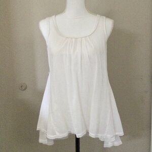 Anthropologie Odille Tank, White